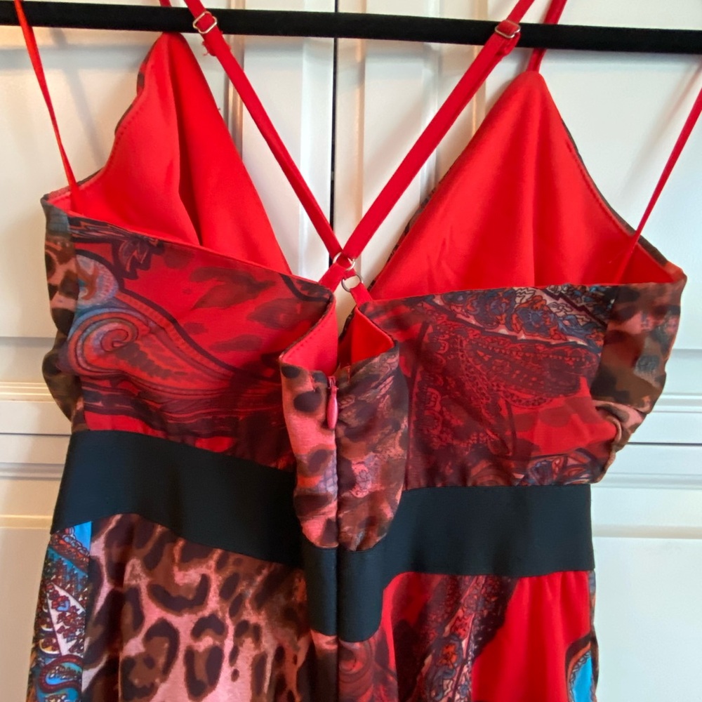 ❤️On-Trend FW2026❤️
La Diosa—Red, Leopard, Adjustable Strap, Maxi, Chiffon/Sheer - Picture 11 of 11